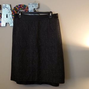 Black cocktail skirt